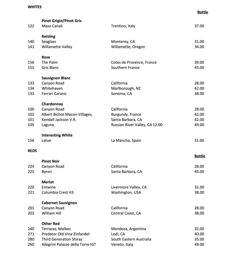JosAmericanBistroCurbsideWineListPage1 • Jo's American Bistro